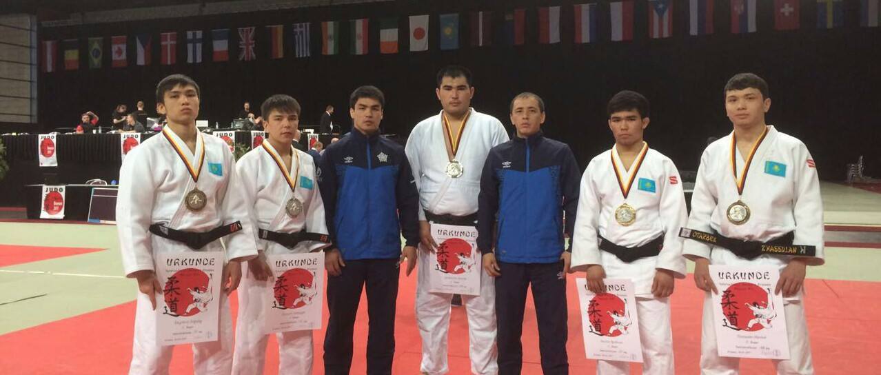 Қазақстандық дзюдошылар халықаралық турнирде 5 медаль алды 
