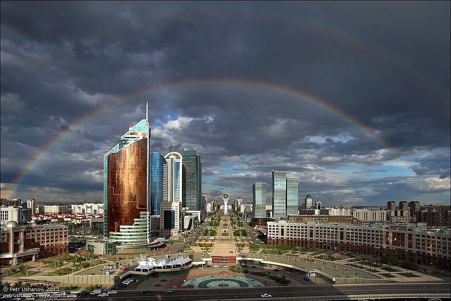 Қазақстанның басым бөлігінде жаңбыр жауады