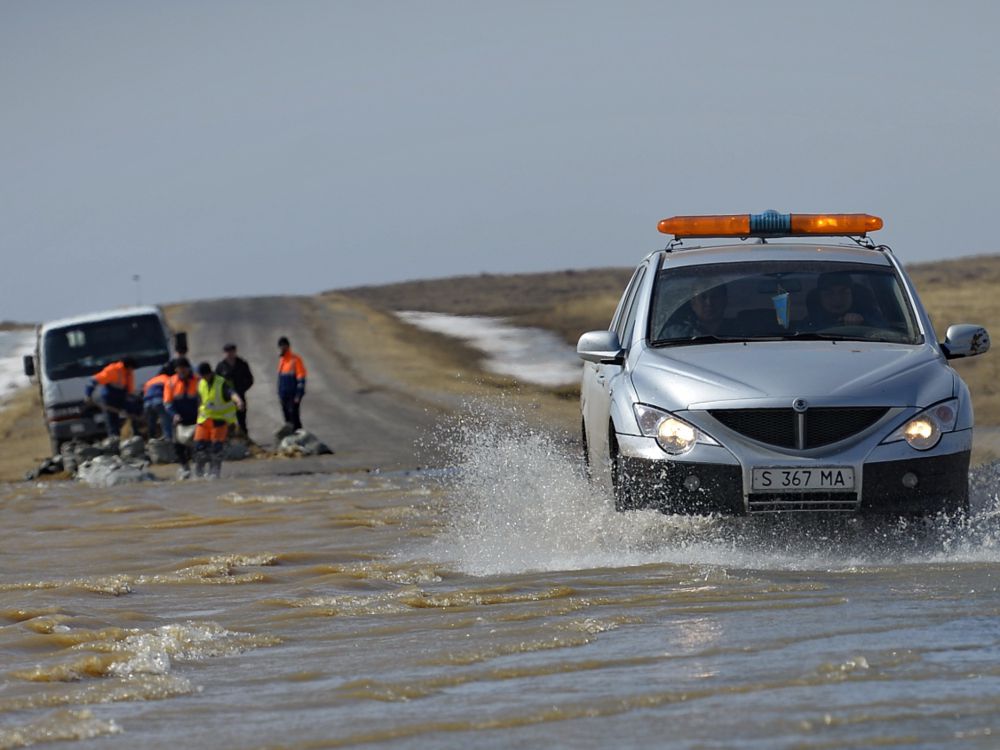 ​Республиканың 22 автокөлік жолын еріген қар суы басты