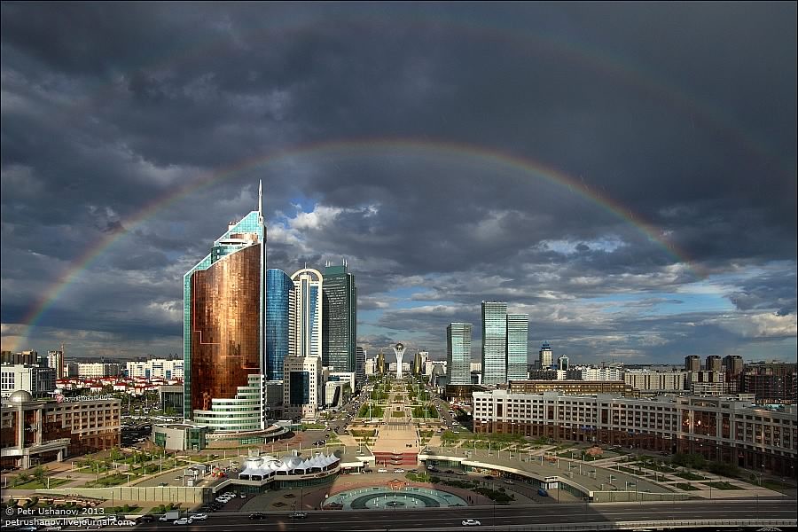 Бүгін еліміздің басым бөлігінде жаңбыр жауады