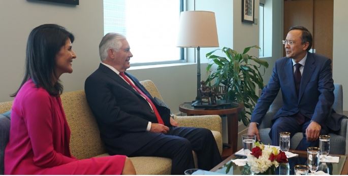 ҚР Сыртқы істер министрі АҚШ-тың Мемлекеттік хатшысымен кездесті