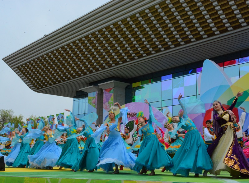 ​Қазақстан халқының бірлігі күні Алматыда тойланып жатыр 