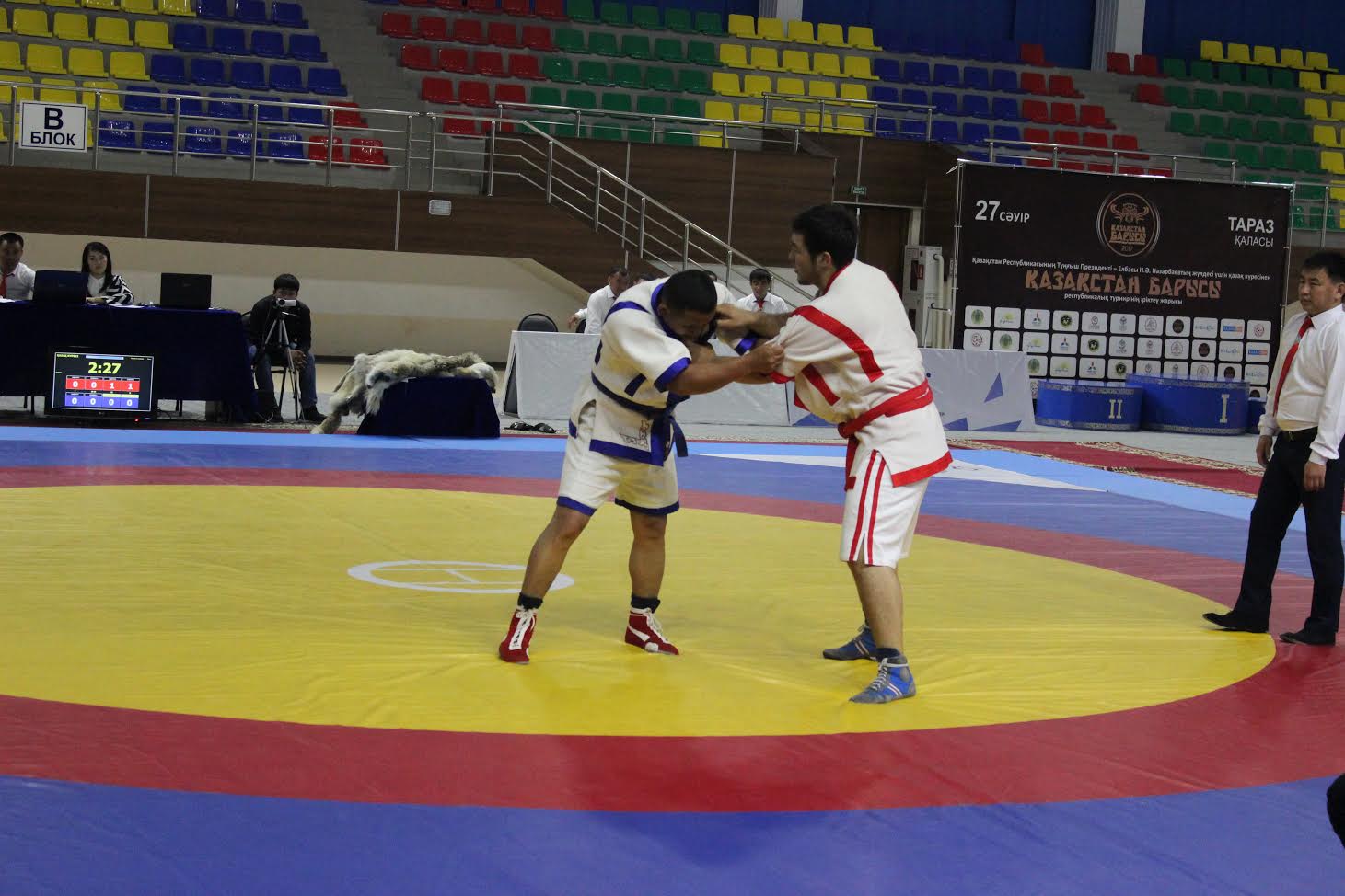 Таразда «Қазақстан Барысы» республикалық турниріне облыстық іріктеу жарысы өтті​