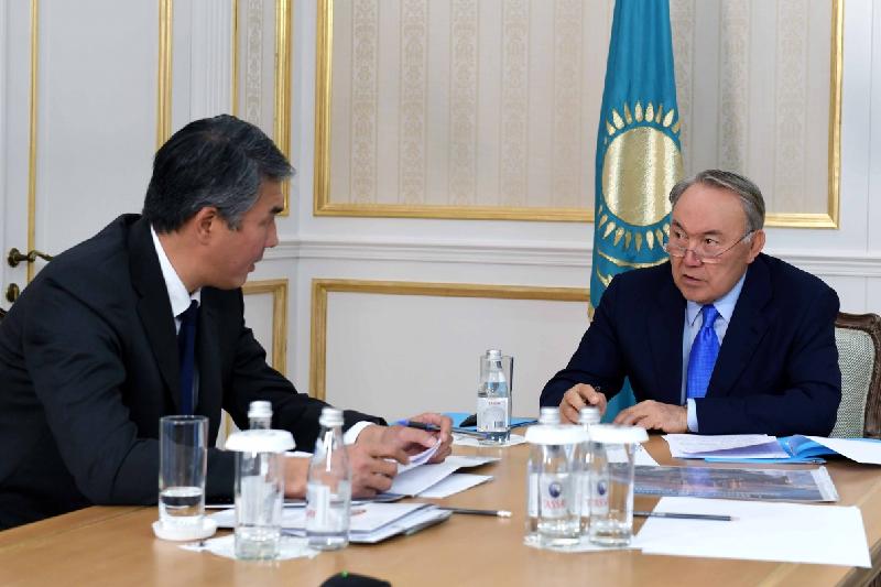 Елбасы Әсет Исекешевті қабылдады