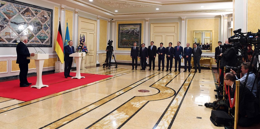 Назарбаев: Германия Президентімен өткен кездесуде 1 миллиард доллар болатын 20-дан астам құжатқа қол қойылды
