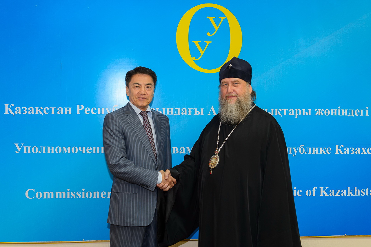 ҚР Омбудсмені елдегі Православ шіркеуінің басшысымен кездесті