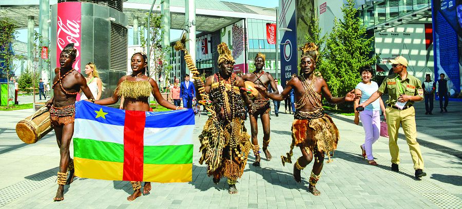 Кеше Орталық Африка Республикасы ұлт­тық күнін мерекеледі (ЭКСПО жаңалықтары)