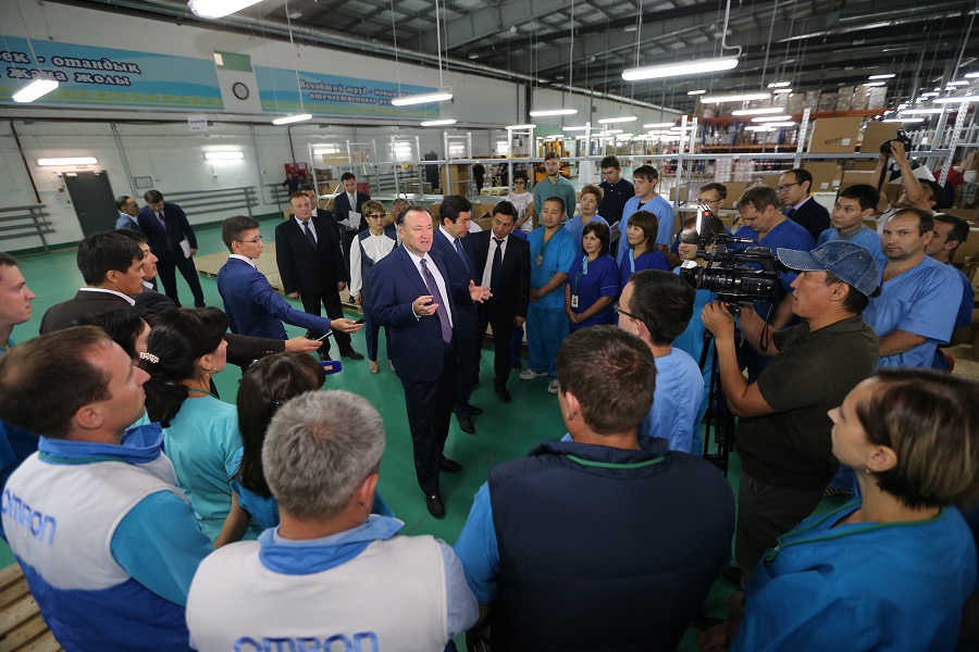 Кеше Мұхтар Құл-Мұхаммед Қарағанды облысына барды