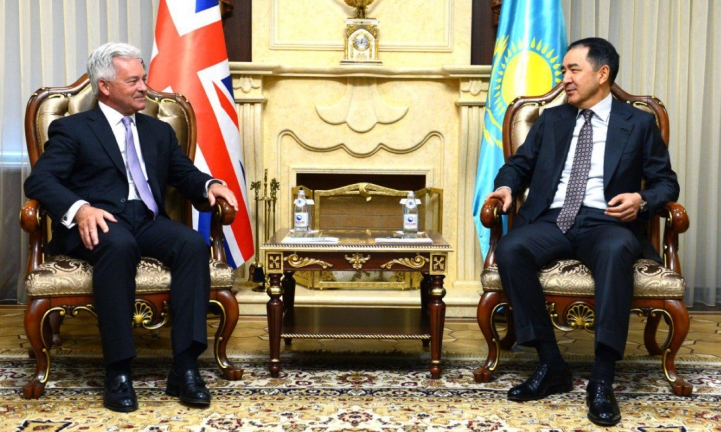 Бақытжан Сағынтаев Ұлыбритания сыртқы істер министрімен кездесті 