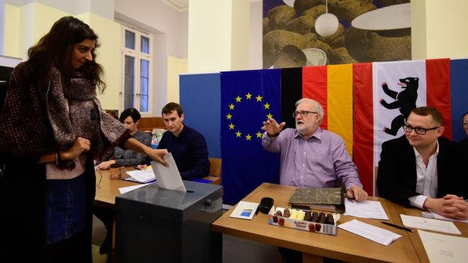 Германияда бундестаг сайлауы өтіп жатыр