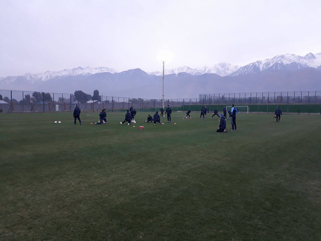 Футболдан Қазақстан ұлттық құрамасы ашық жаттығу өткізді
