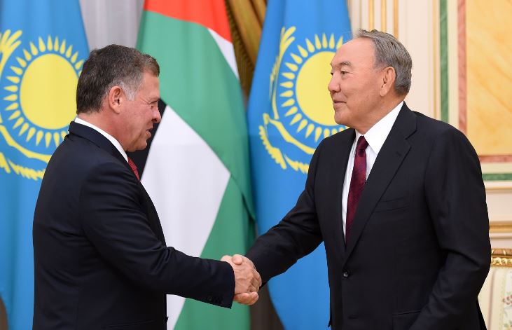 Елбасы Иордания Королі ІІ Абдалламен кездесті