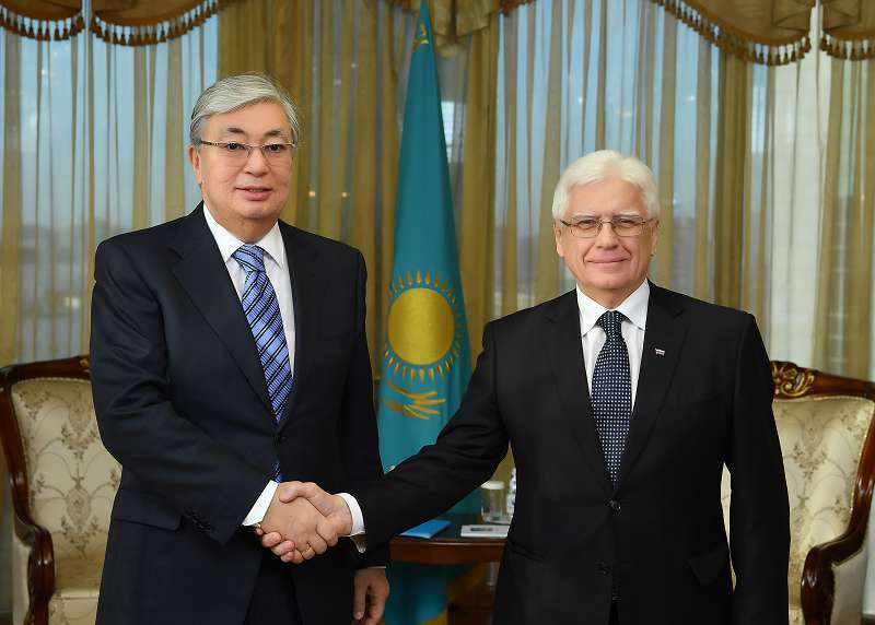 Қ.Тоқаев Ресейдің Қазақстандағы Елшісі М.Бочарниковты қабылдады