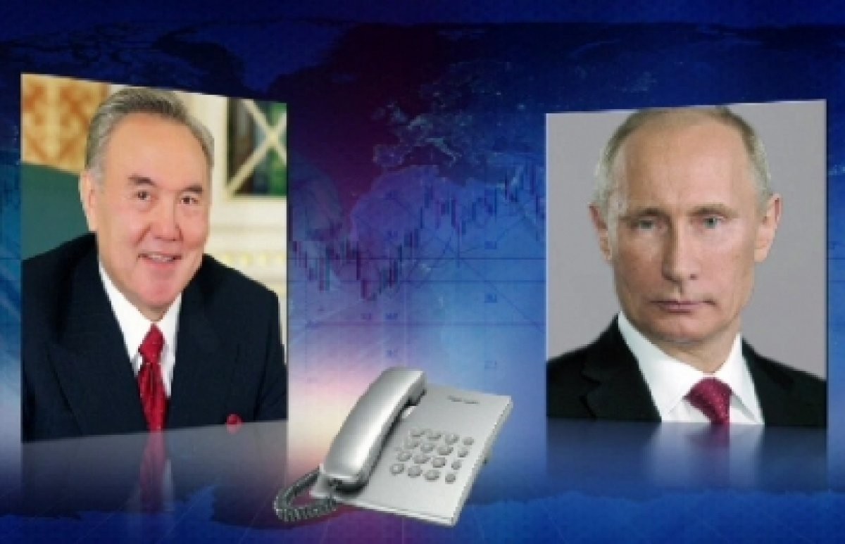 Нұрсұлтан Назарбаев Ресей Федерациясының Президенті Владимир Путинмен телефон арқылы сөйлесті