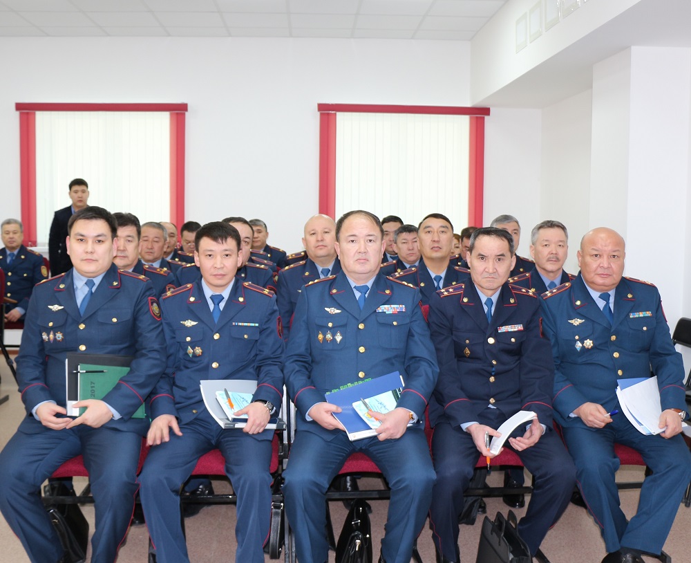 Көлік полицейлері Жолдауды жүзеге асыру міндеттерін талқылады