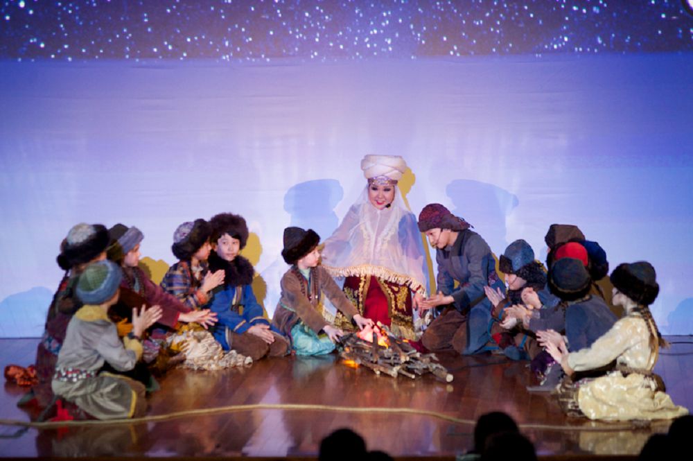 «Самұрық келген таң» ертегісі «Астана Опера» театрында сахналанды