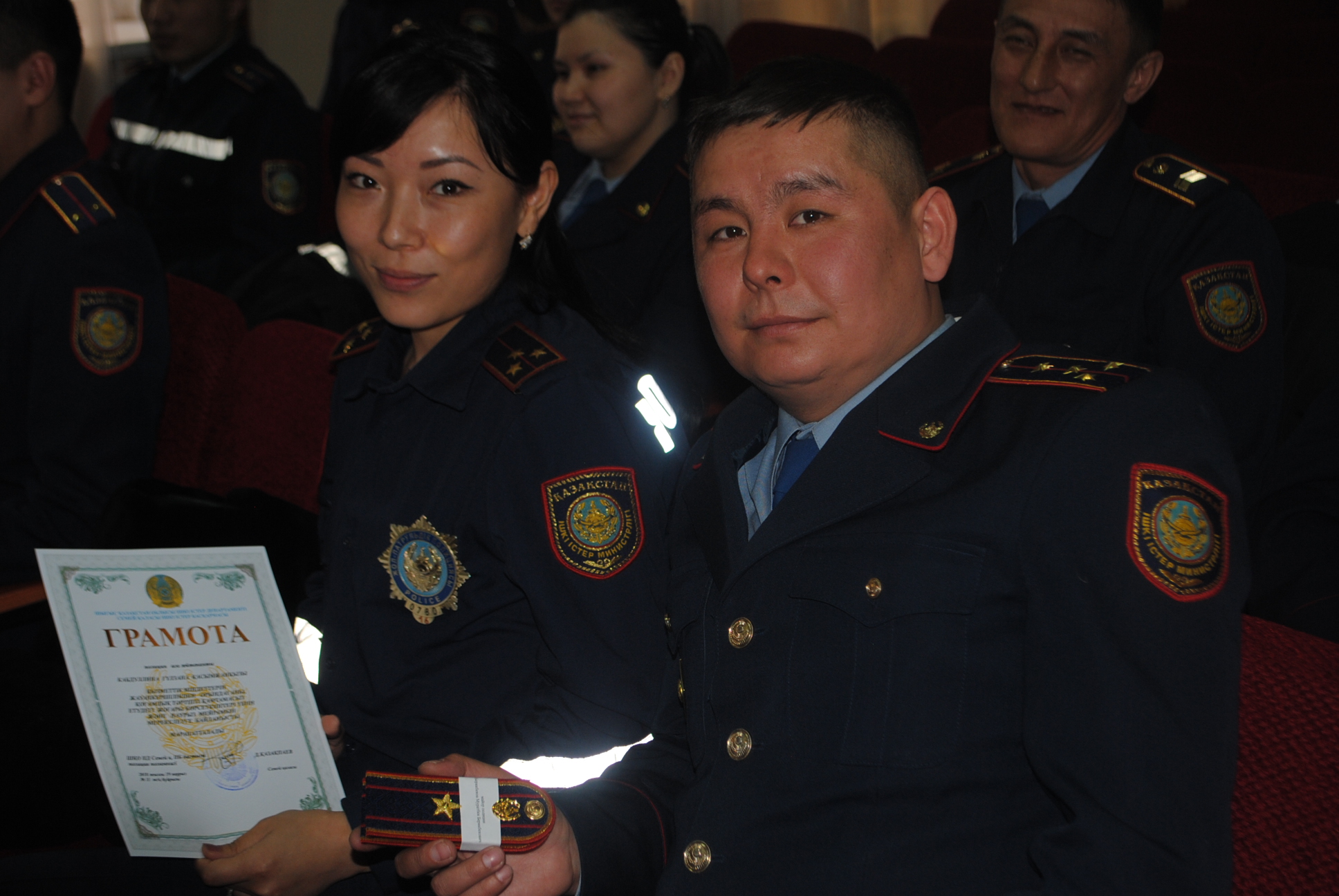 Семейде полицейлер Наурыз мерекесін атап өтті