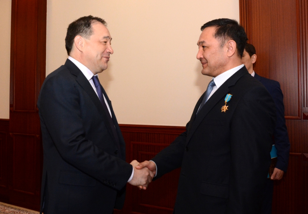 Ғарышкер Айдын Айымбетов Маңғыстауға келді