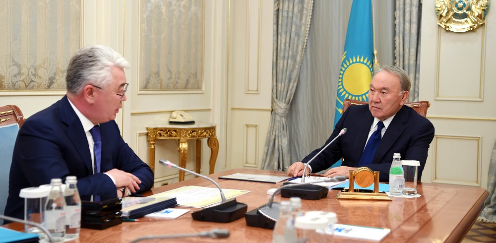 Мемлекет басшысы Қорғаныс және аэроғарыш өнеркәсібі министрін қабылдады