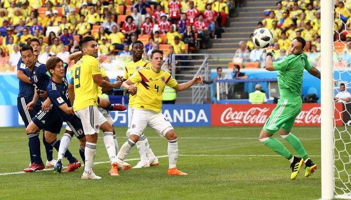 ӘЧ-2018: Жапония-Колумбия ойынын 36 миллион адам тамашалады