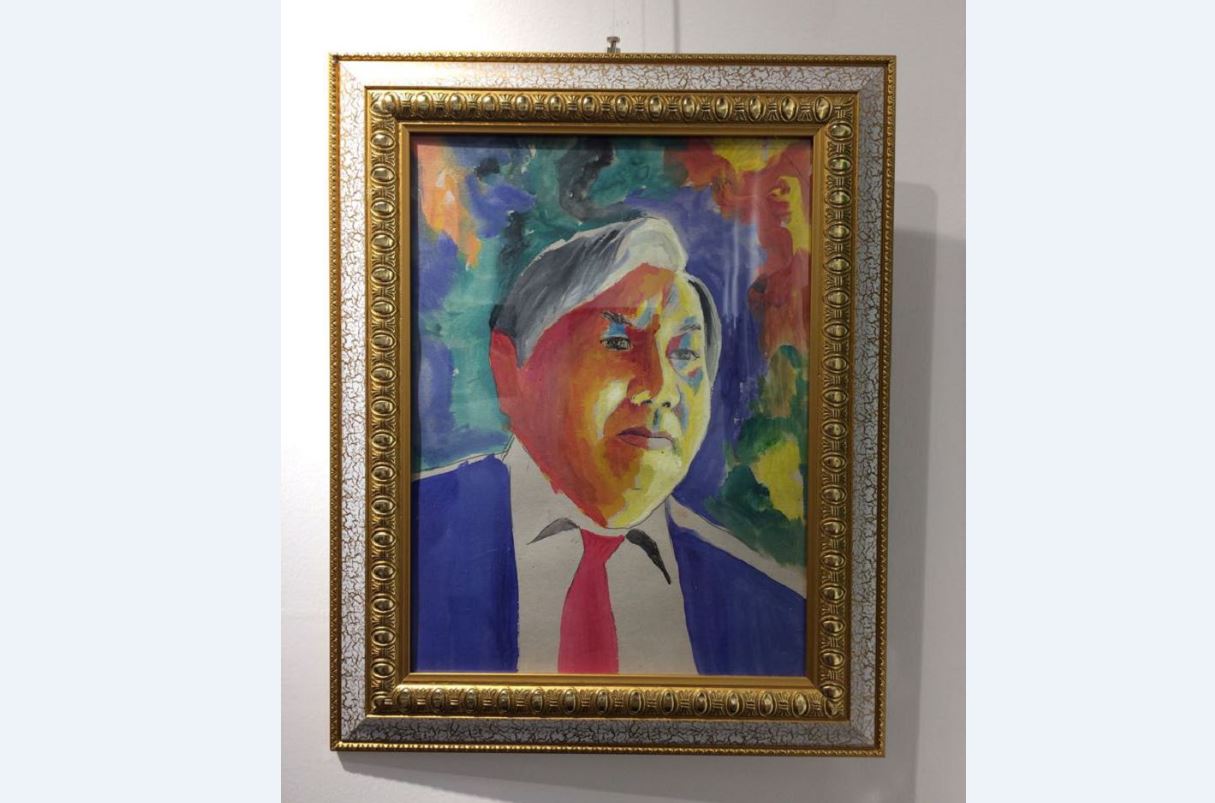 Алматы му­­зейінде суретші Жұмат Әнесұлының жеке сурет көрмесі ашылды