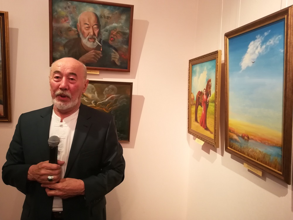 Солтүстік Қазақстанда актер Асылболат Смағұловтың жеке көрмесі өтті