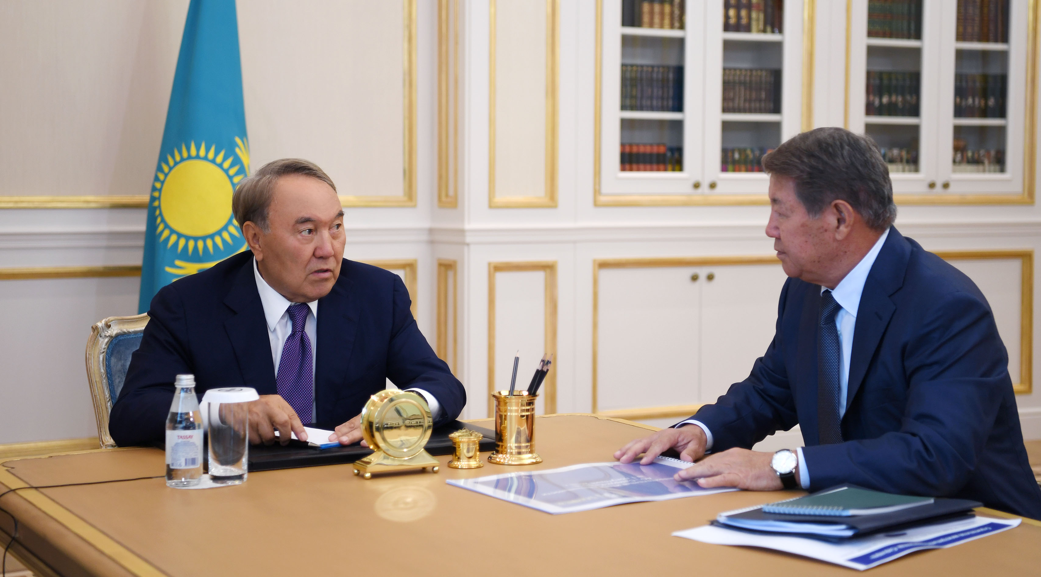 Елбасы Ахметжан Есімовті қабылдады