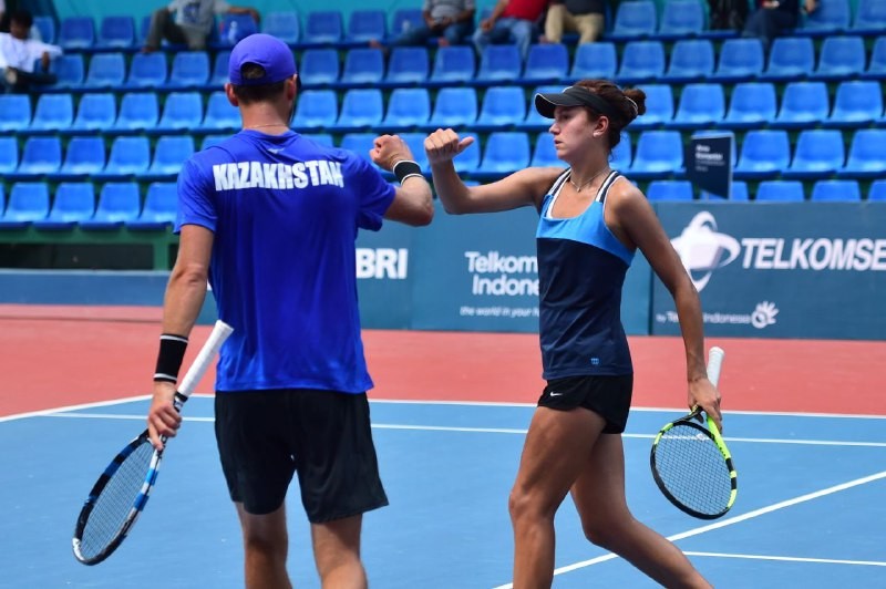 Азиада-2018: Недовесов пен Данилина жұбы кезекті қола жүлдені жеңіп алды