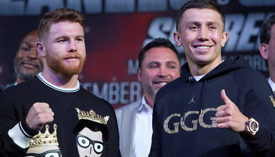 «Канело» мен GGG айқас алдында ашық жаттығу өткізеді