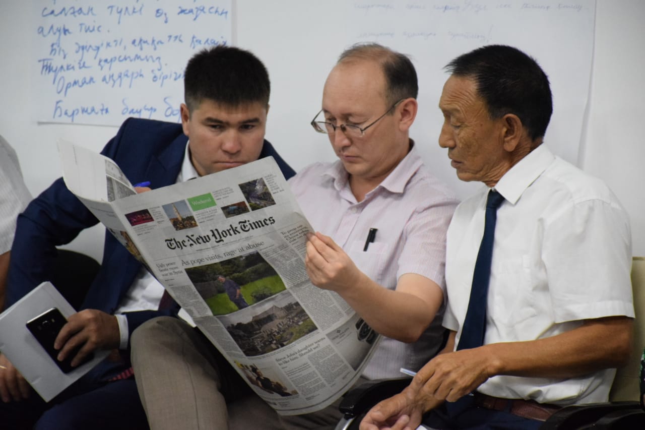 «Жайық Пресс» журналистеріне арналған семинар-тренинг өтті