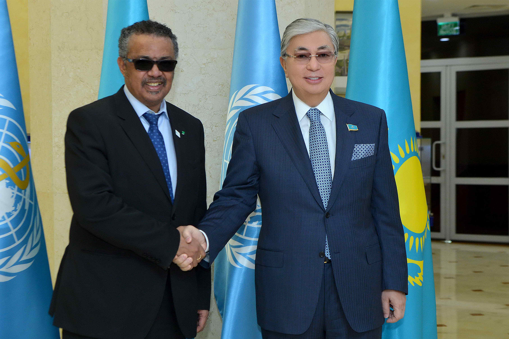 Қ.Тоқаев Т.Гебрейесуспен Астана форумының қорытындысын талқылады