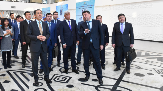 Б. Сағынтаев Алматы облысының әлеуметтік-экономикалық даму барысымен танысты