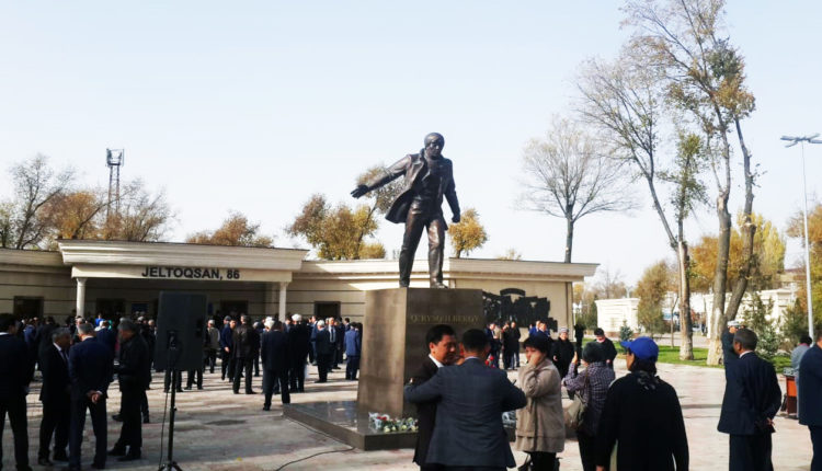 Таразда Қайрат Рысқұлбеков саябағы жаңғыртылды