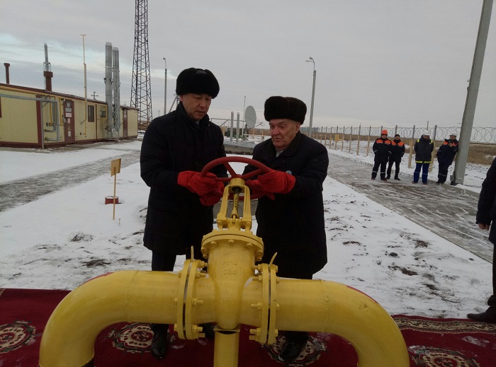 Қостанай облысындағы Федоров селосына көгілдір отын келді 