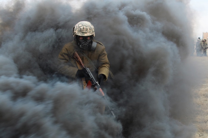 Еліміздің Батыс аймағына шақырылған жас сарбаздар тұнғыш рет ұрыс қаруынан оқ атты