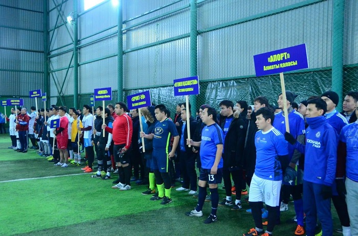 Шымкентте БАҚ өкілдері арасында шағын футболдан республикалық турнир өтті