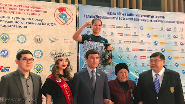 Жарылғапов турнирінің бас жүлдесі бұрымды боксшыға бұйырды