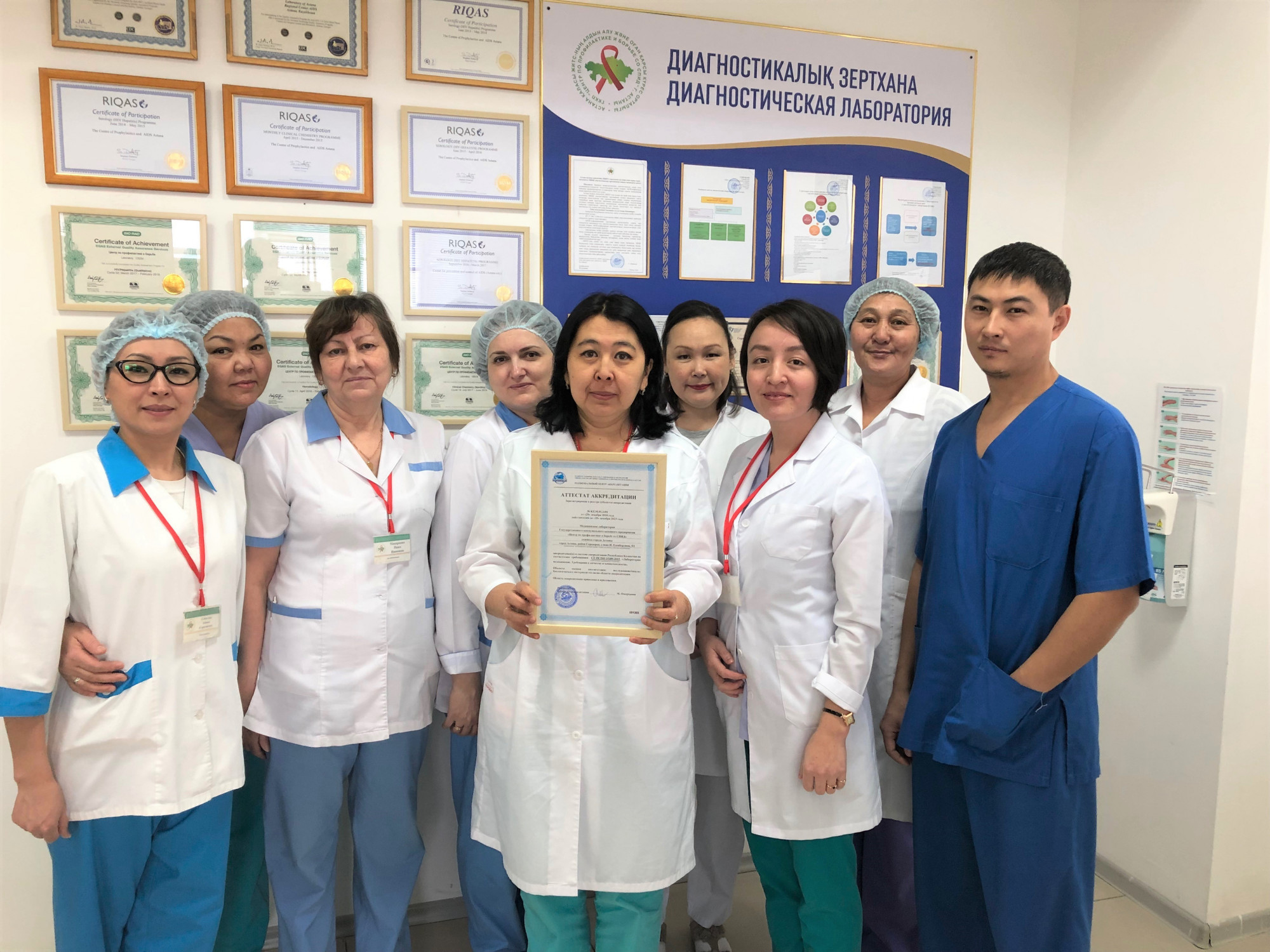 Астана қалалық ЖИТС орталығында жыл сайын 300 мыңнан астам зерттеу жүргізіледі 