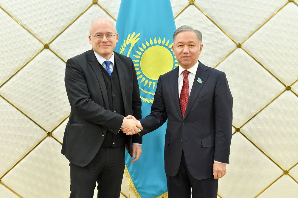 Мәжіліс Төрағасы Нұрлан Нығматулин Аустрия елшісін қабылдады