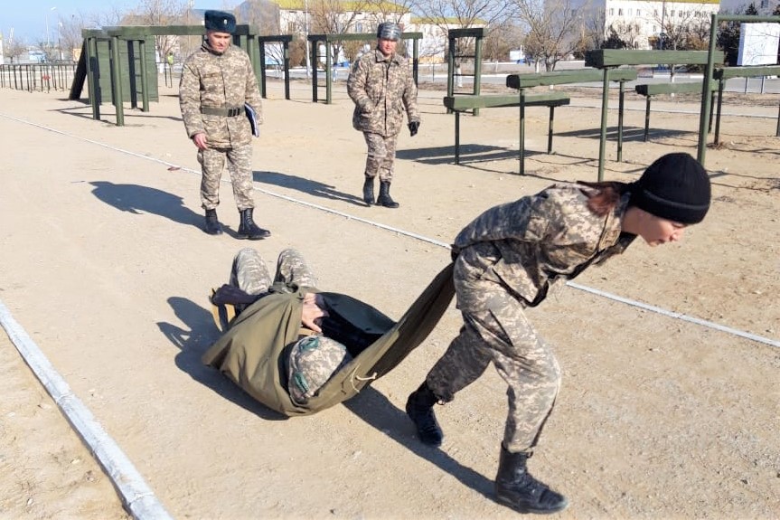 Әскери дәрігерлер халықаралық жарыстарға дайындалуда