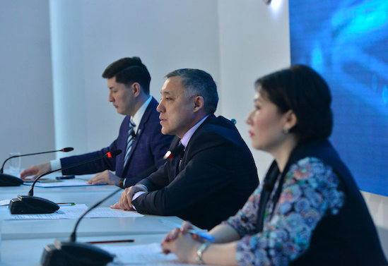 Қазақ-қырғыз шекарасындағы «Қарасу» өткізу бекетінде қалыптасқан жағдайға арналған баспасөз-конференциясы өтті