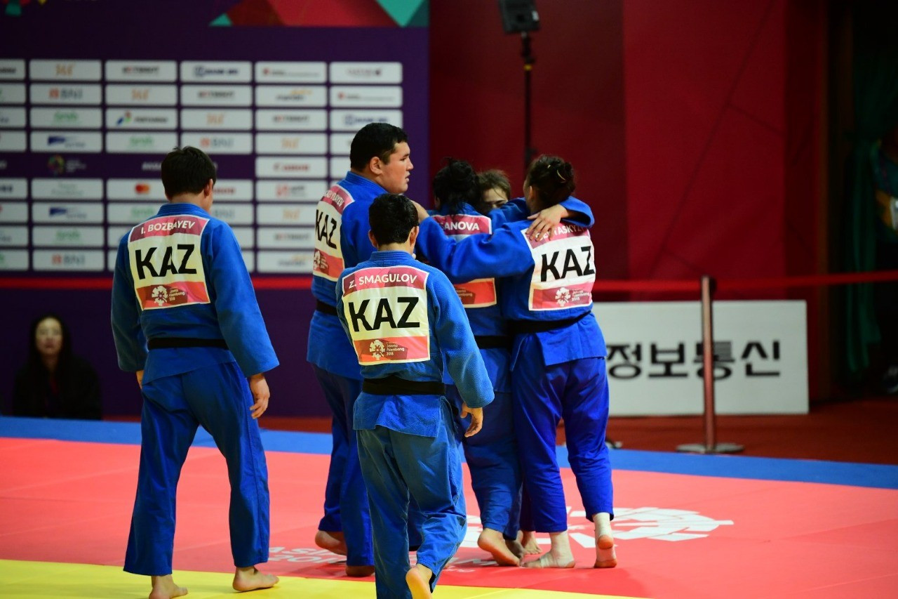 Дзюдодан Қазақстан командасы Азия чемпионатында бесінші орын алды