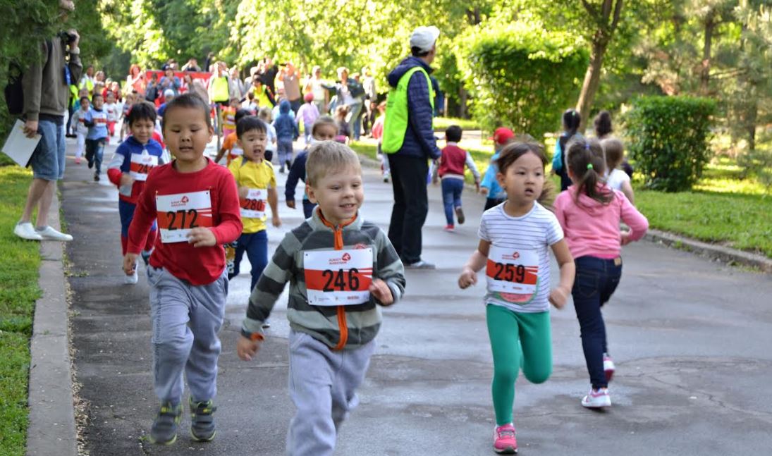 Алматыда 1 маусымда балалар марафоны өтеді