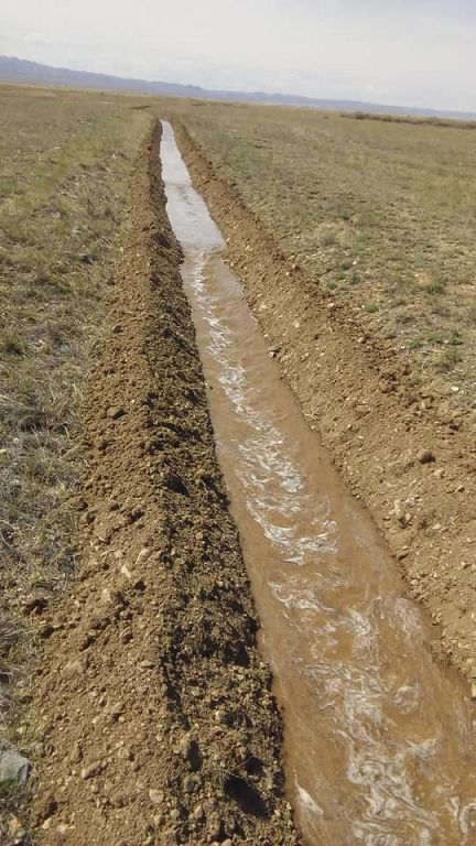 Қоскөлдің арнасы суға тола бастады