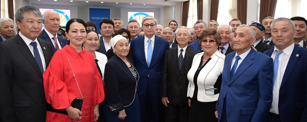 Қазақстан Президенті Қасым-Жомарт Тоқаев Ақтөбе облысының жұртшылығымен кездесті