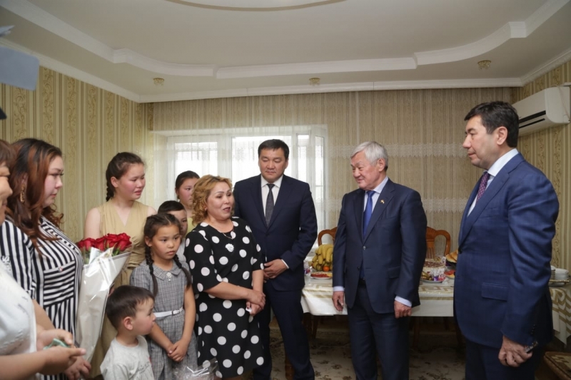 Қарағанды облысында көпбалалы отбасылар баспаналы болды