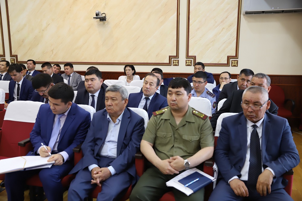 Маңғыстауда қоғамдық қауіпсіздікке қатысты жиын өтті