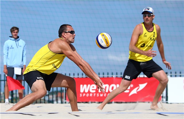 Алматыда жағажай волейболынан ұлттық біріншіліктің алғашқы тур ойындары өтті