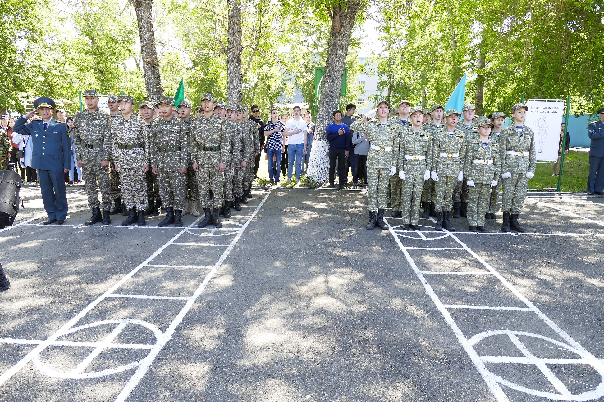 Әскери кафедраға Қабанбай батыр есімі беріледі