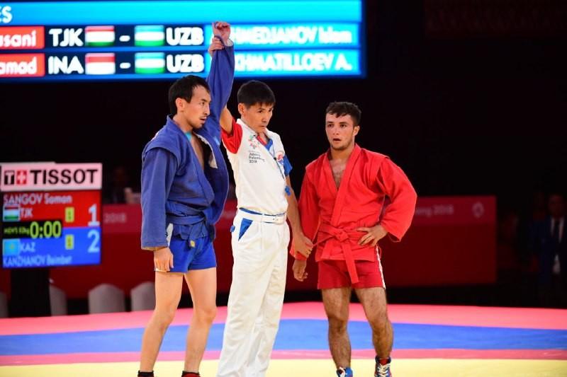 Самбо: Парижде Бейімбет Қанжанов бас жүлдені олжалады